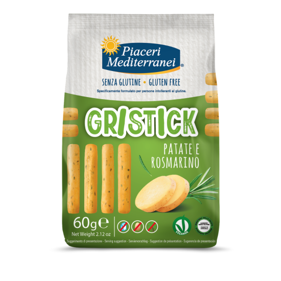 Gristick Patate e Rosmarino Piaceri Mediterranei glutenfrei ★